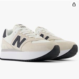 New Balance Women’s 574 Platform Sneakers, size 8